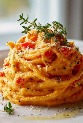 Schnelle Butternut Kürbis Pasta Sauce – Einfach unwiderstehlich!