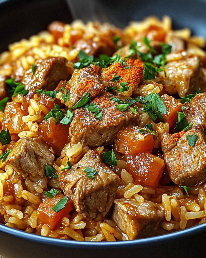 Serbisches Reisfleisch – Schritt 2