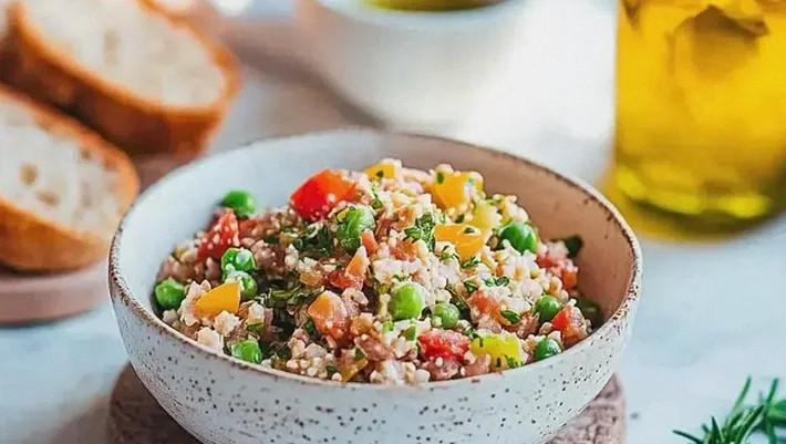 Thunfischsalat einfach schnell zubereitet