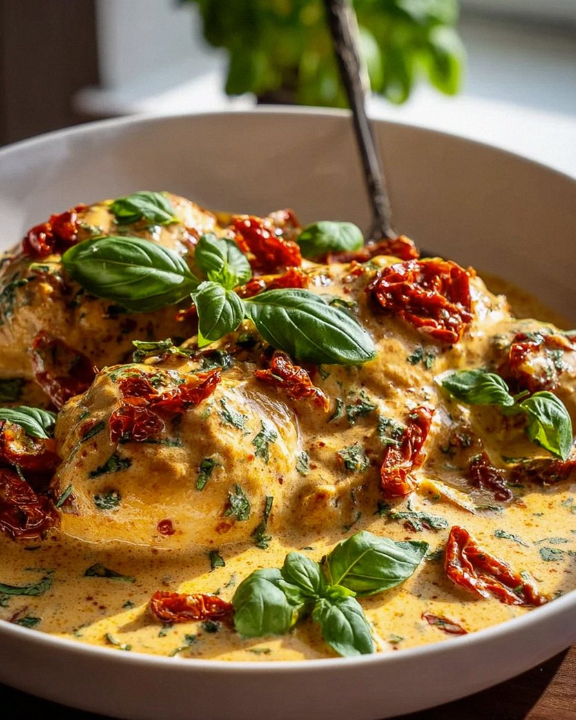 Toskanisches Sahne-Hähnchen: Saftig, cremig in Minuten! – Schritt 2