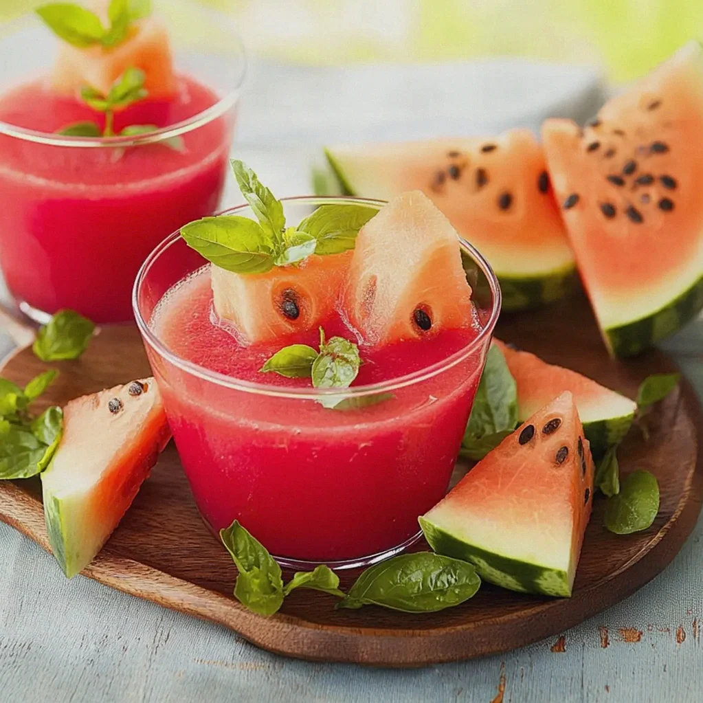 Wassermelonen-Eistee für heiße Tage selbst machen – Schritt 1