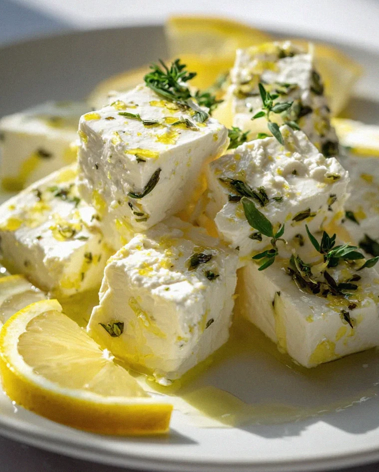 Zitronen-Thymian Feta: Aromatisch & Einfach Lecker! – Schritt 1