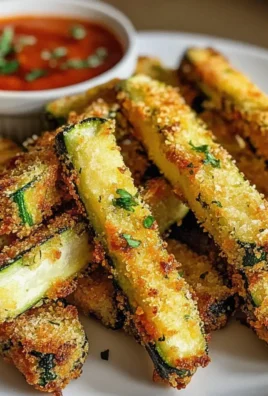 Zucchini Brotsticks: Crispy, Gesunde Knabberei